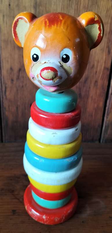 Vintage educational toy - Wood
