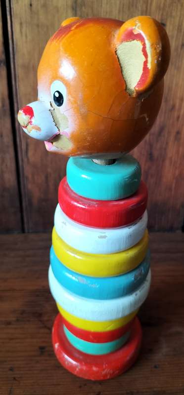 Vintage educational toy - Wood