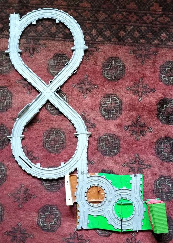 Vintage toy - Plastic Railtrack