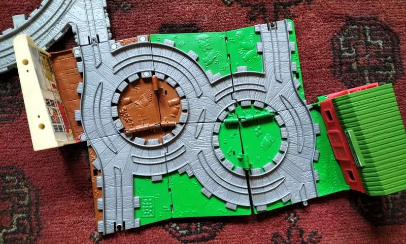 Vintage toy - Plastic Railtrack