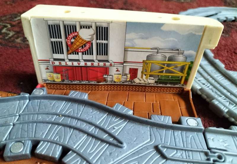 Vintage toy - Plastic Railtrack