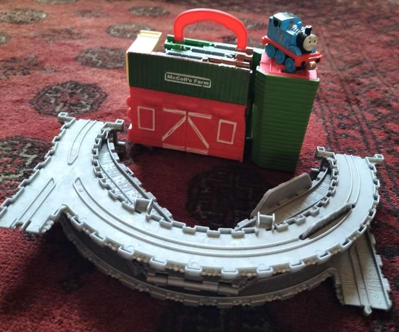 Vintage toy - Plastic Railtrack