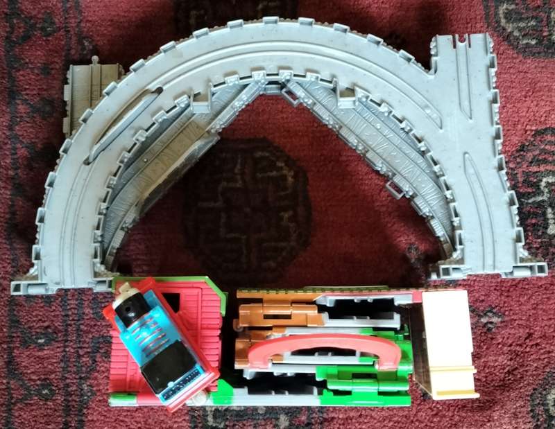 Vintage toy - Plastic Railtrack