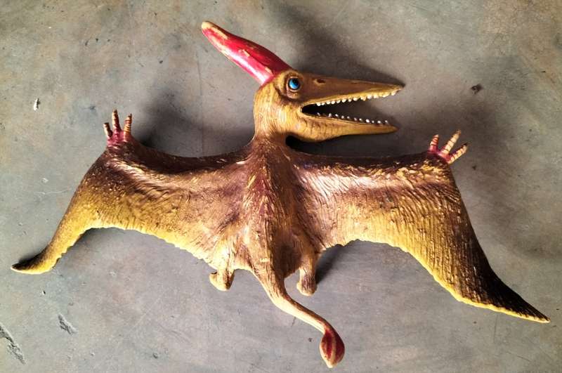 Vintage plastic dinosaur toy