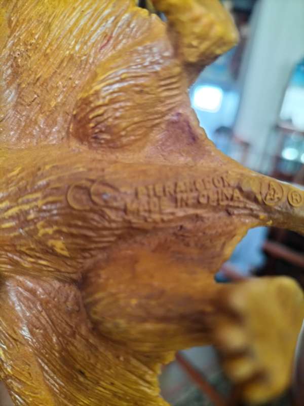 Vintage plastic dinosaur toy