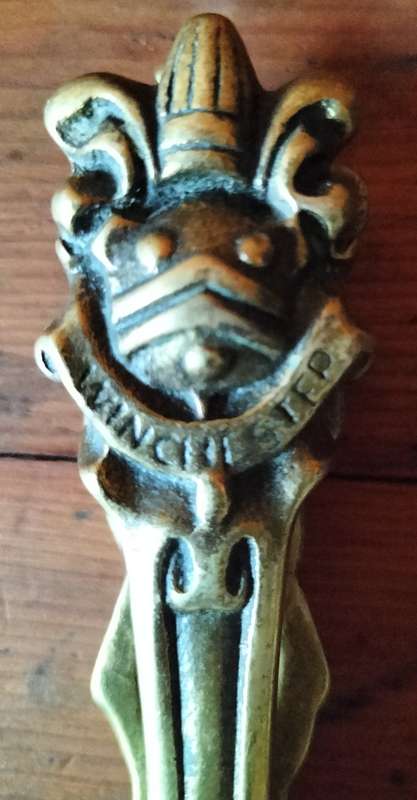 Antique brass nutcraker