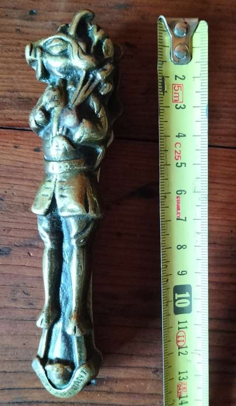 Antique brass nutcraker
