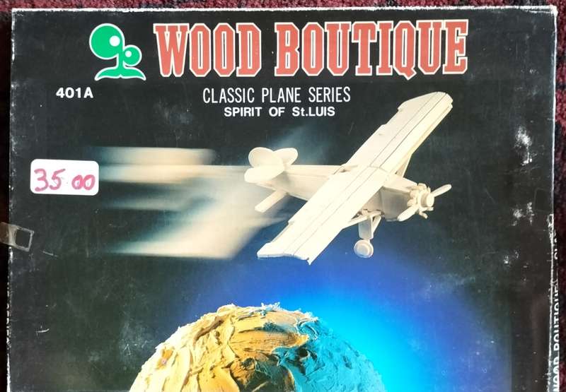 Old new stock - vintage toy - Wood Boutique ( Spirit of St Luis)(