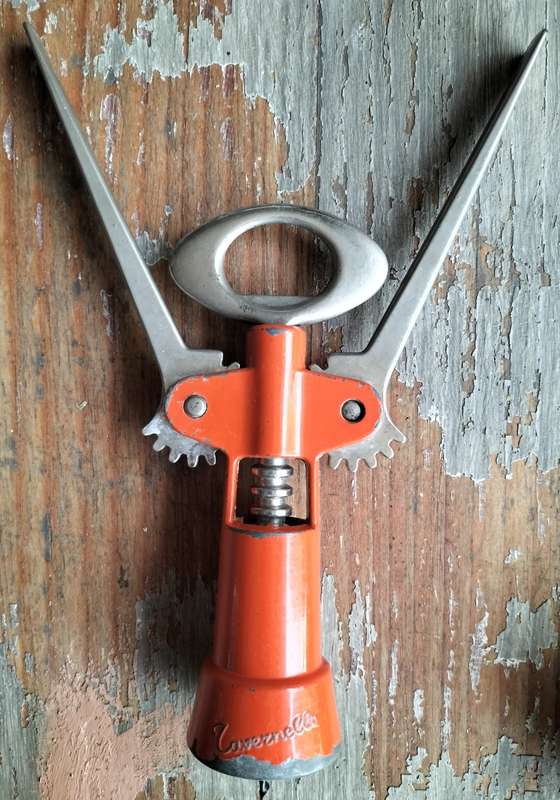 Vintage Italian made corkscrew / cork screw