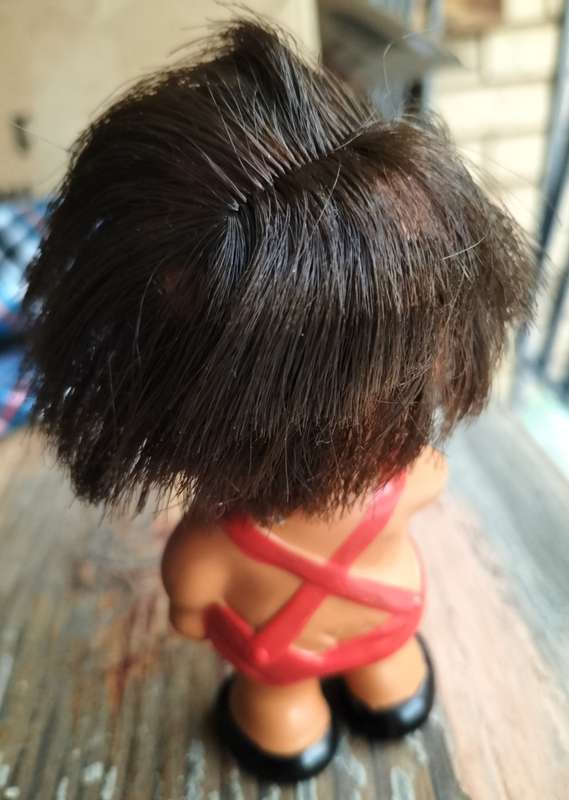 Little vintage rubber Japanese made doll