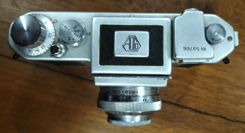 Vintage Asahiflex IIb (1954) camera