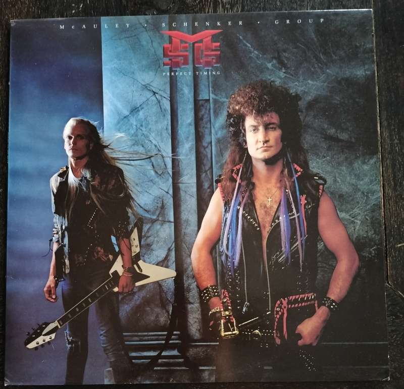 Vintage Vinyl / LP - McCauley Schenker Group - Perfect Timing