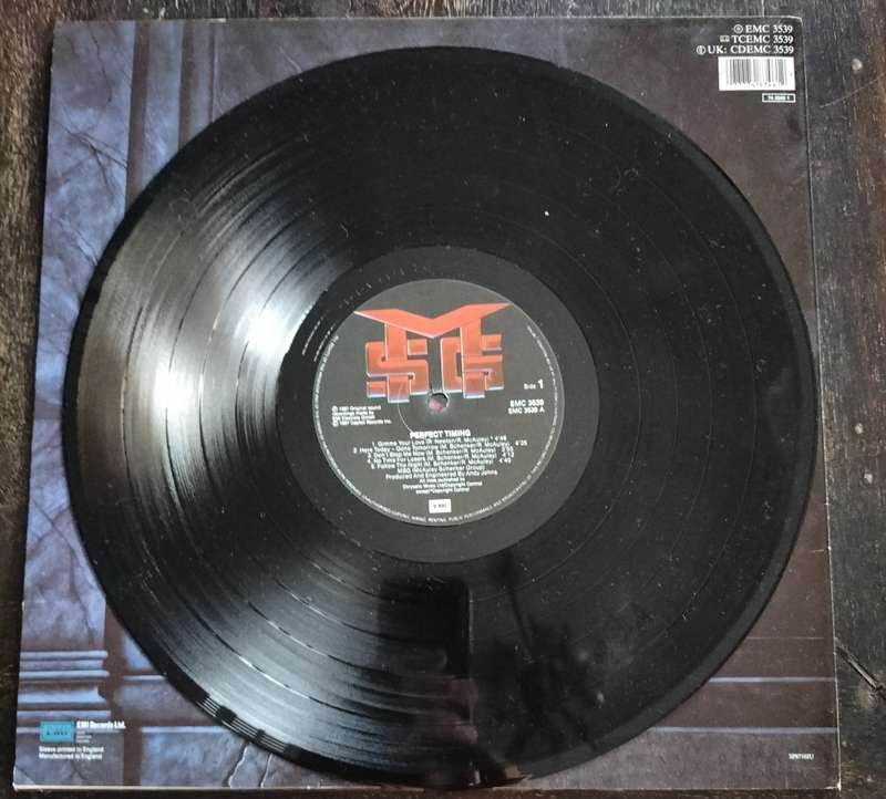 Vintage Vinyl / LP - McCauley Schenker Group - Perfect Timing