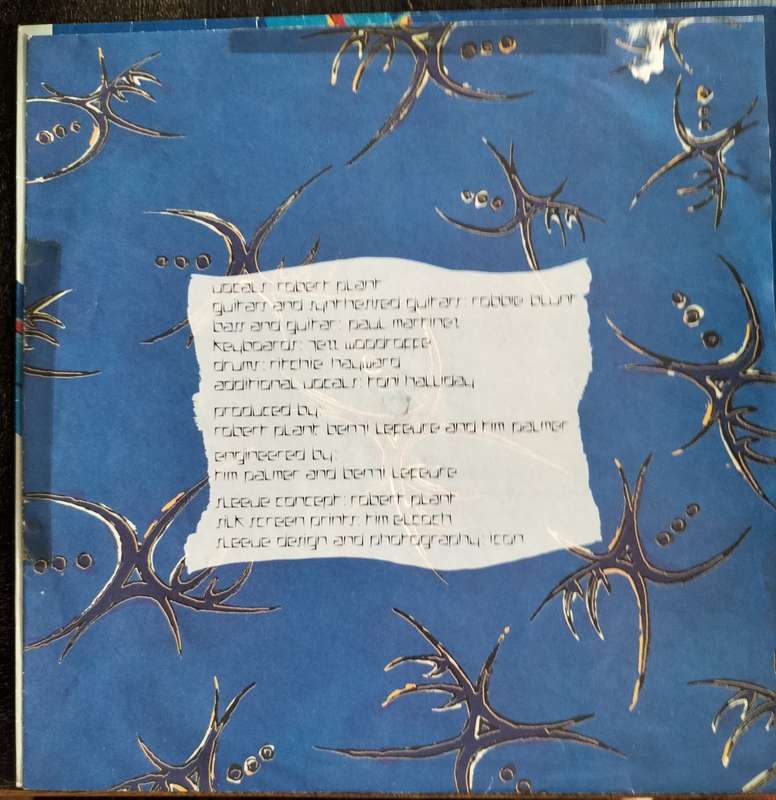 Vintage Vinyl / LP - Robert Plant - Shaken `n` Stirred