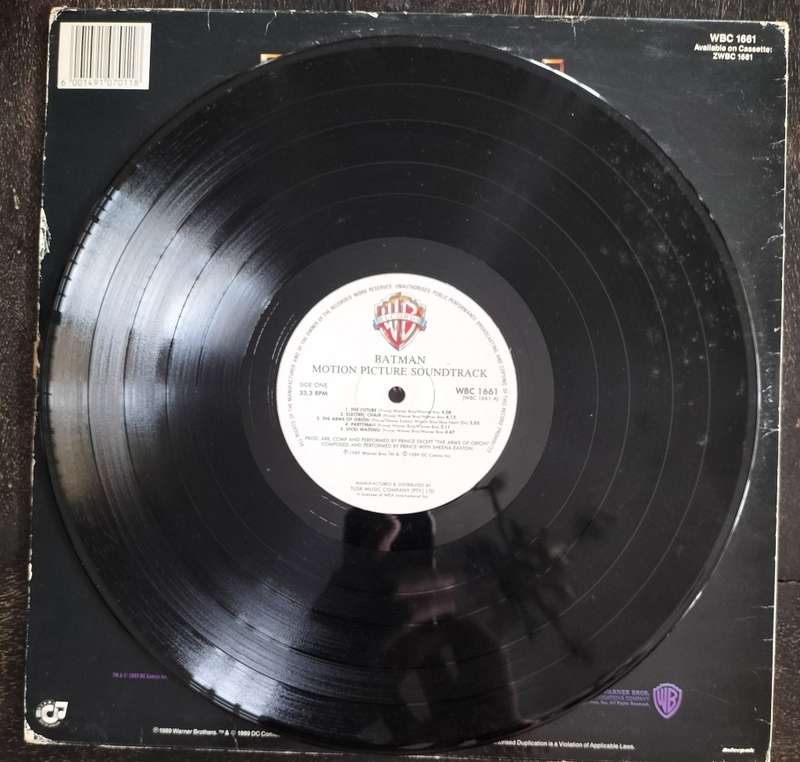 Vintage Vinyl / LP - Prince -Batman motion picture track