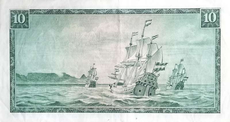 Vintage R10 Bank note - Uncirculated (near mint)
