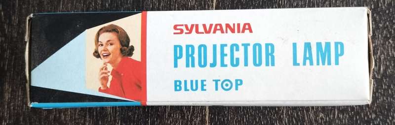 New old stock - Sylvania Projector Lamp (Blue top)