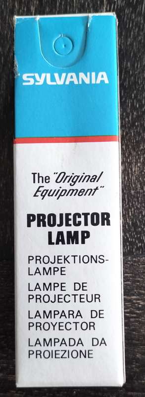 New old stock - Sylvania Projector Lamp (Blue top)