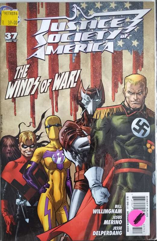 DC Comics -  Justice Society of America - The winds of war