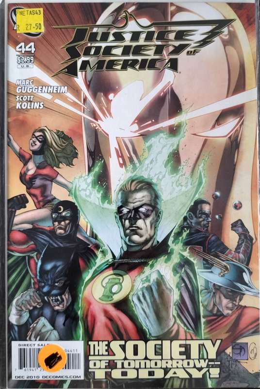 DC Comics -  Justice Society of America - The Society of tomorrow today