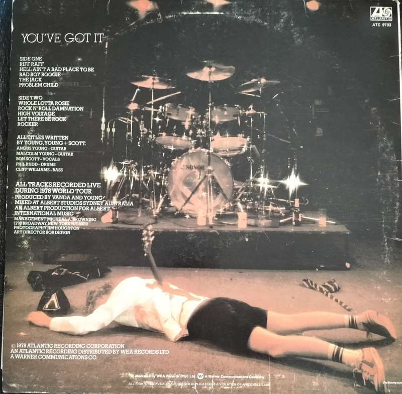 Vintage Vinyl / LP - AC DC - If you want blood