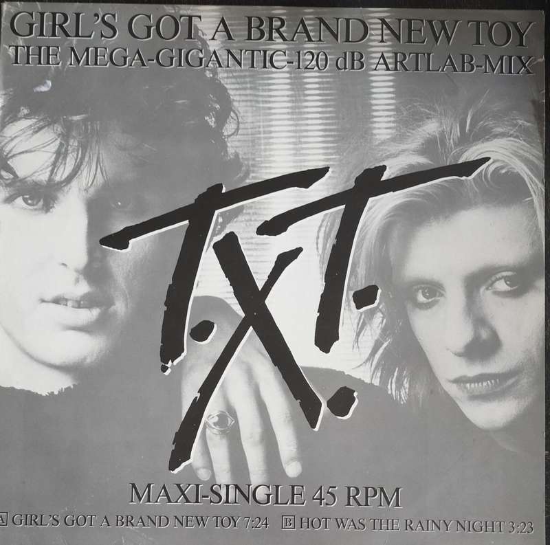 Vintage MAXI LP / Vinyl - T.X.T. - Girl`s got a brand new toy