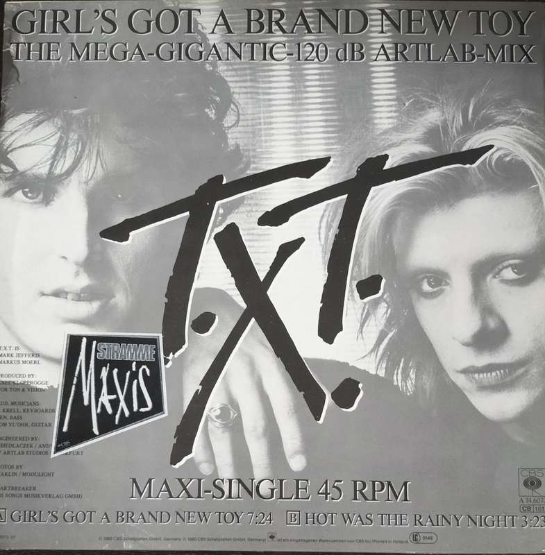 Vintage MAXI LP / Vinyl - T.X.T. - Girl`s got a brand new toy