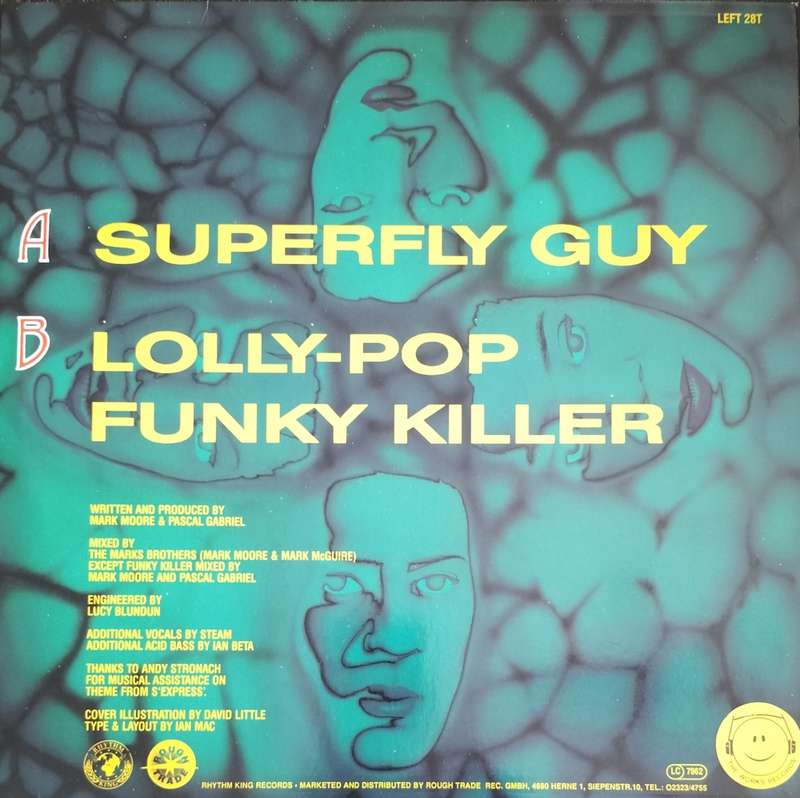 Vintage MAXI LP / Vinyl: S Express - Superfly Guy