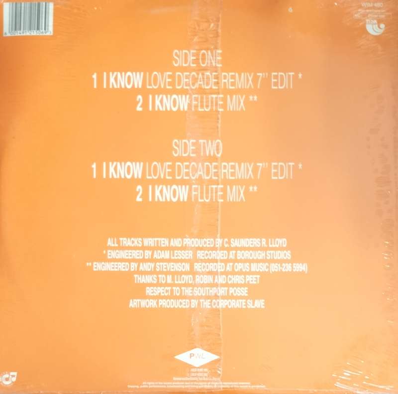 Vintage MAXI LP / Vinyl: New Atlantic - I know (Sealed)