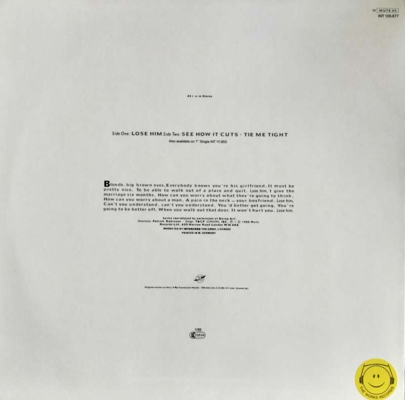 Vintage MAXI LP / Vinyl: I start counting - Lose him