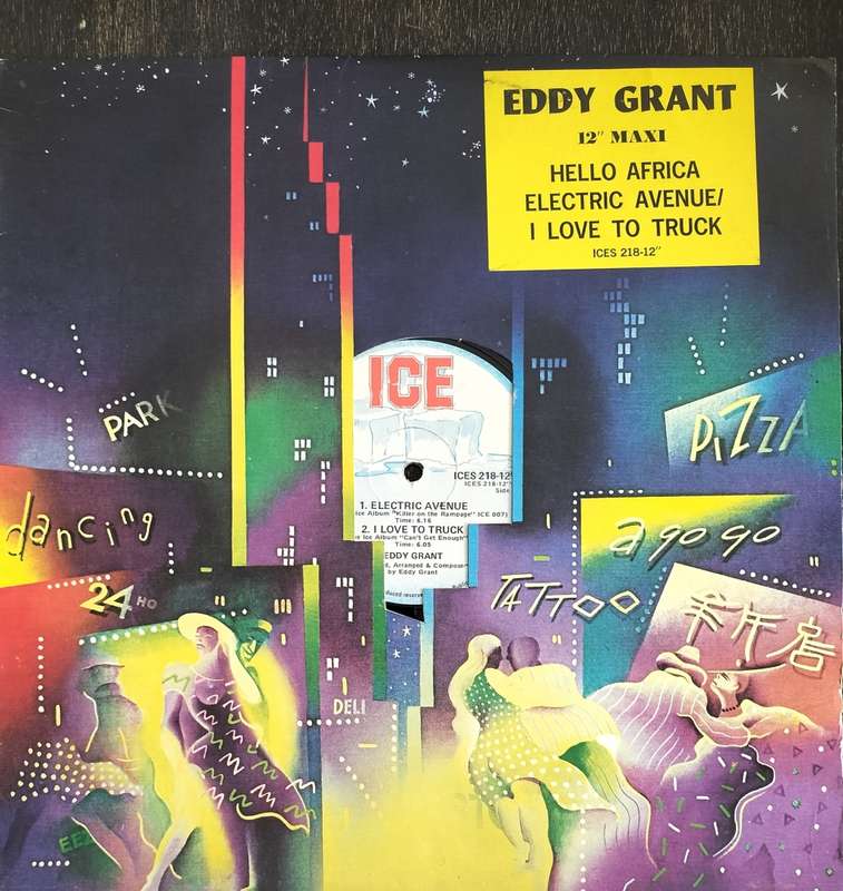 Vintage MAXI LP / Vinyl: Eddy Grant -Hello Africa