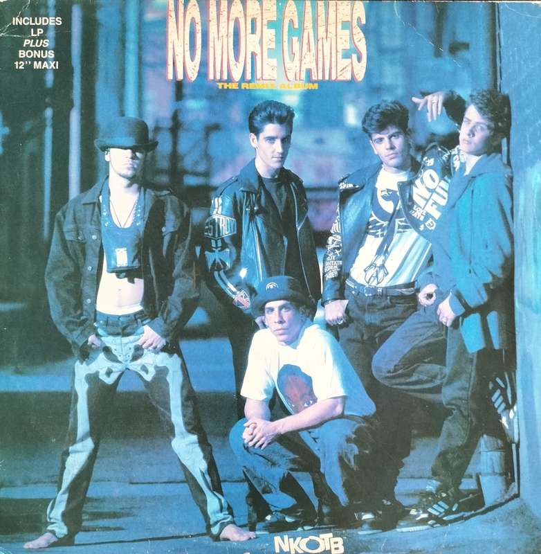 Vintage Maxi LP / Vinyl: - New Kids on the Block - No more games (2LP)