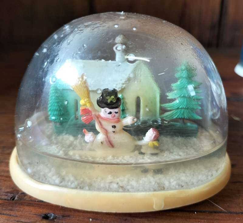 Vintage Snow Globe (#2)