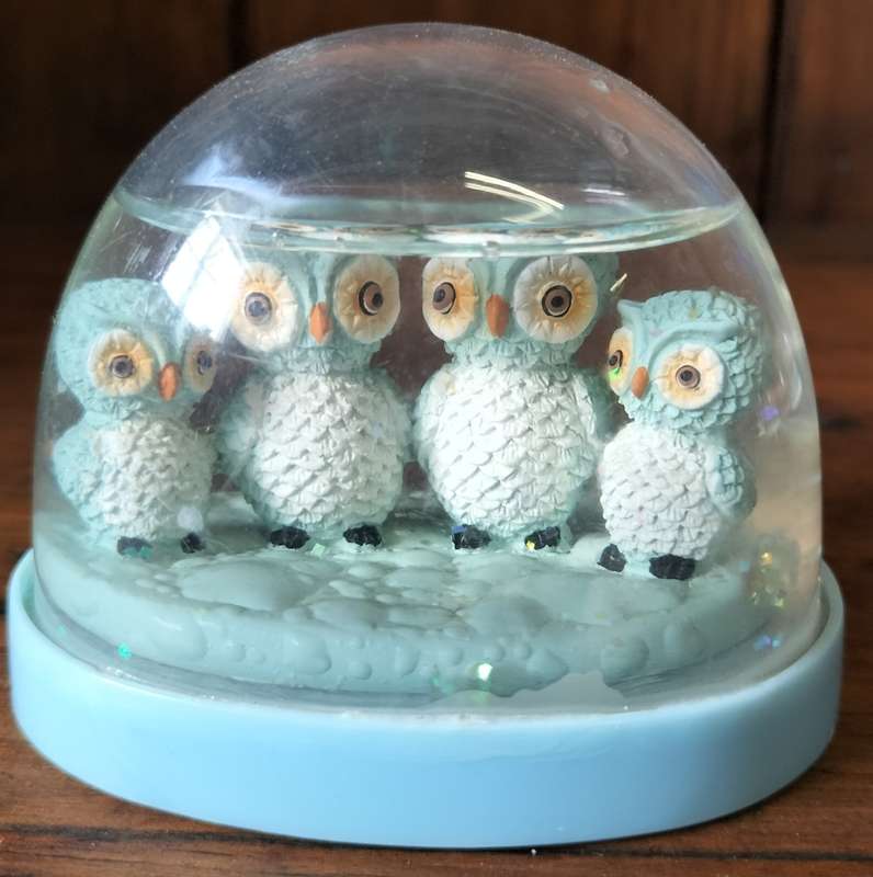Vintage Snow Globe (#6)