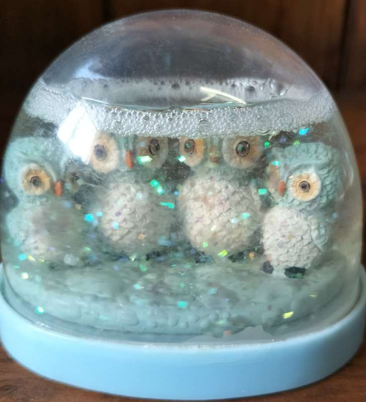 Vintage Snow Globe (#6)