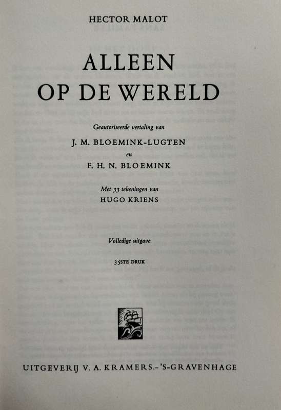Alleen op de wereld - Hector Malot