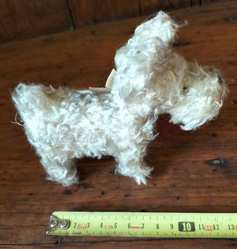 Antique wind-up toy dog (small)