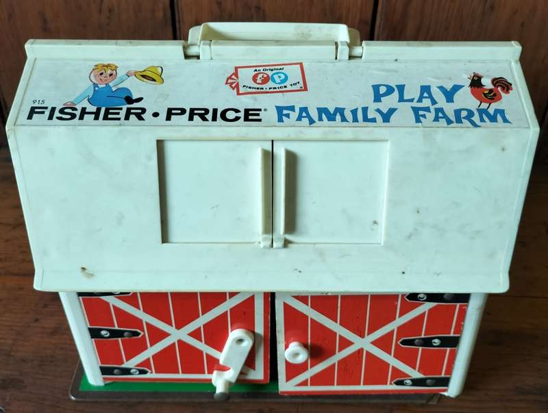 Vintage Fisher Price - Play Farm (1960s) - with some issues
