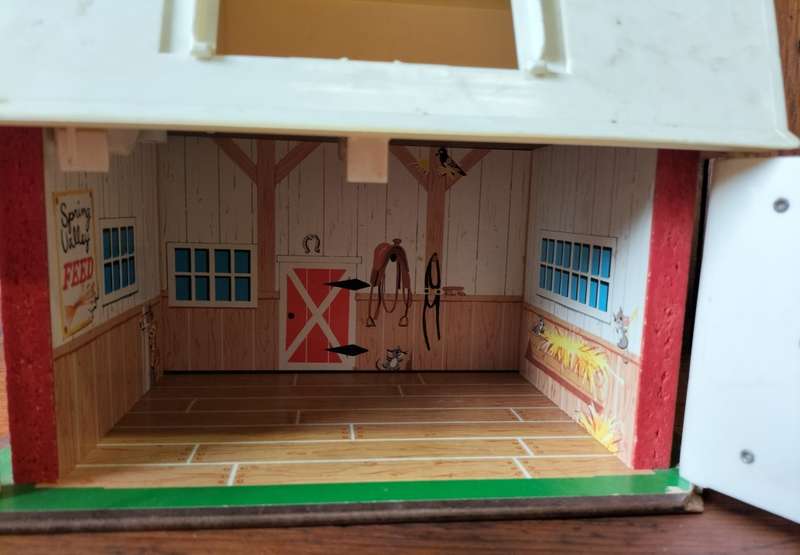 Vintage Fisher Price - Play Farm (1960s) - with some issues
