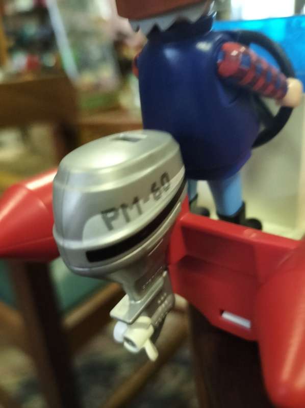 Playmobil motor boat (2015)
