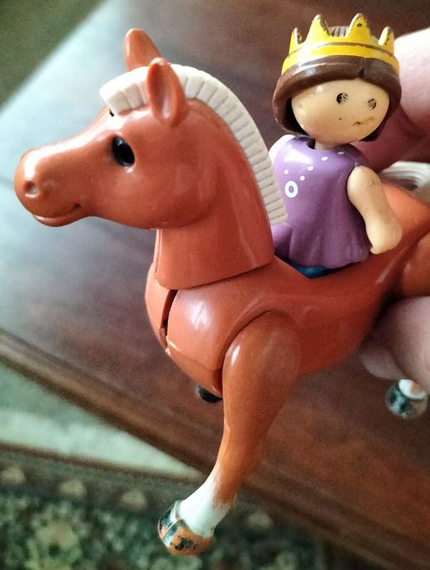 Collection of 20 plastic horses - vintage toys