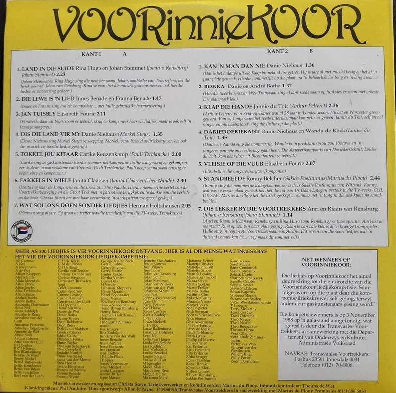 VOORinnieKOOR (LP / Langspeel plaat)