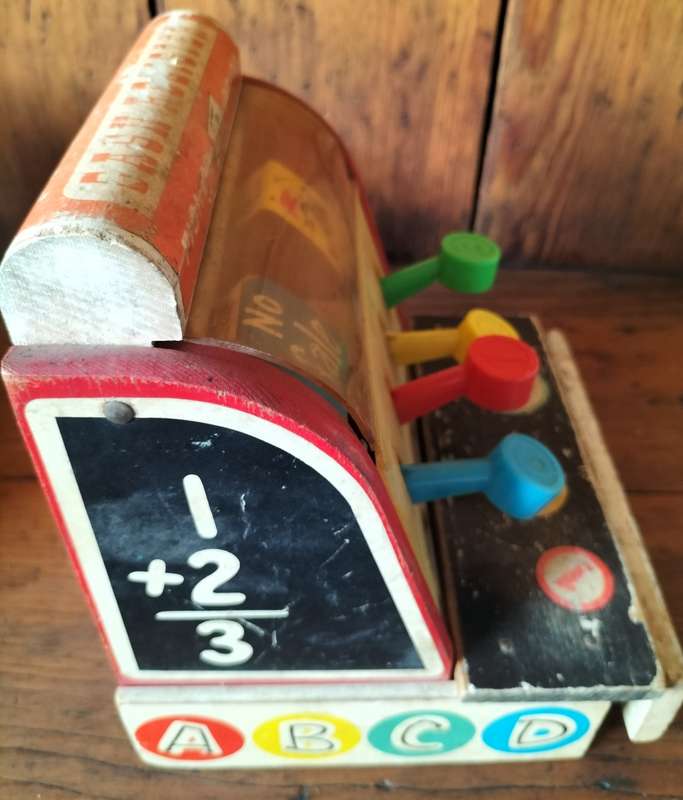Vintage Fisher Price Cash Register (1960)