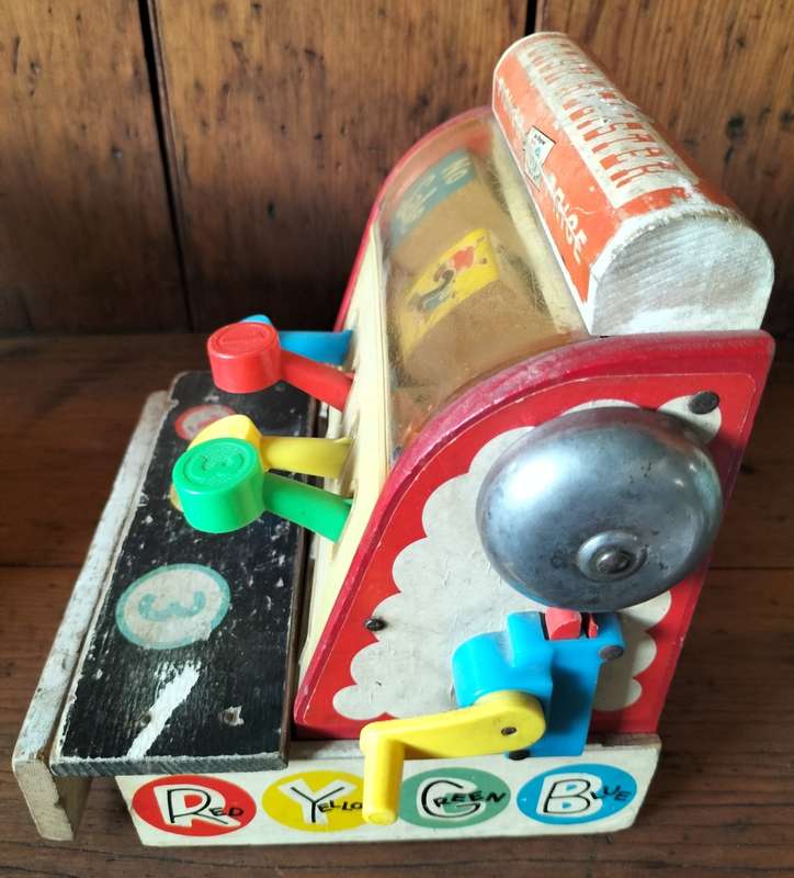 Vintage Fisher Price Cash Register (1960)