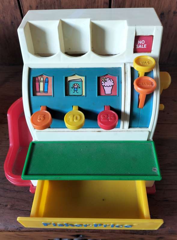 Vintage Fisher Price Cash Register