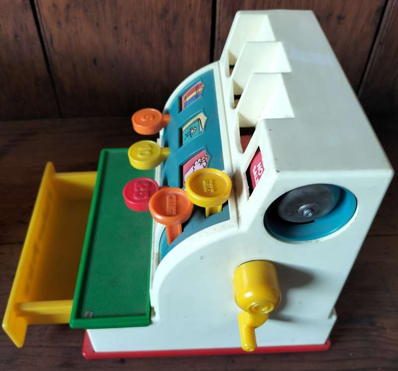 Vintage Fisher Price Cash Register
