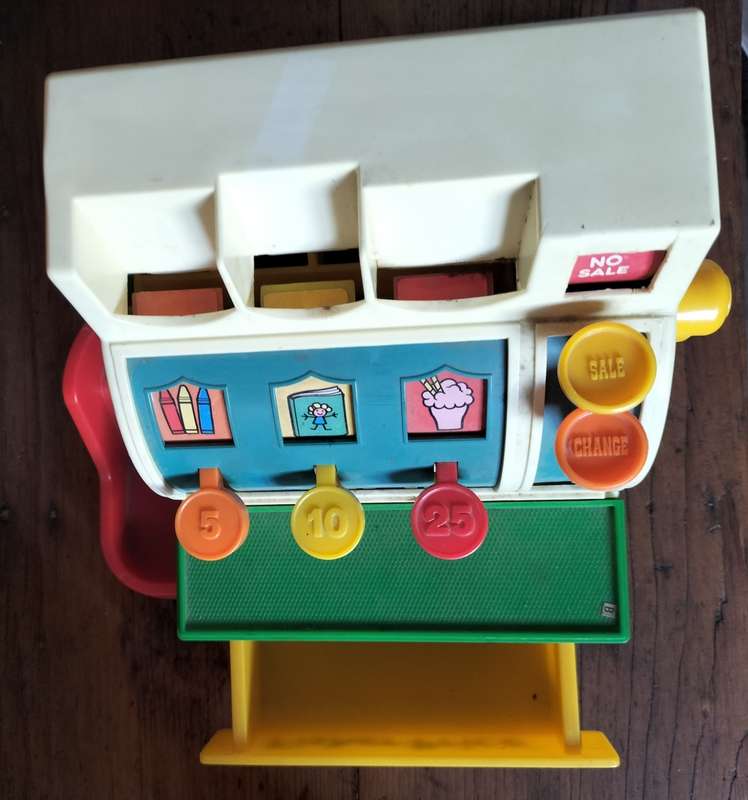 Vintage Fisher Price Cash Register