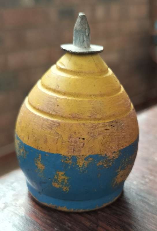 Vintage wooden tolletjie (5cm)