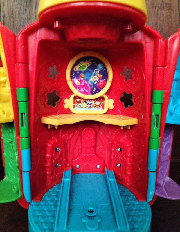 Mickey Mouse battery operated rocket by MattelWalt Disney