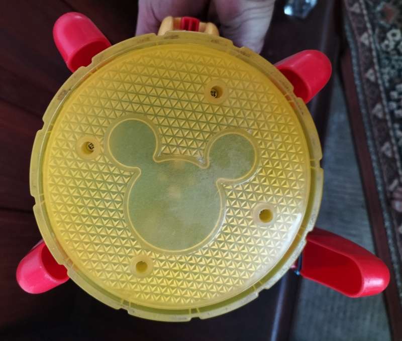 Mickey Mouse battery operated rocket by MattelWalt Disney